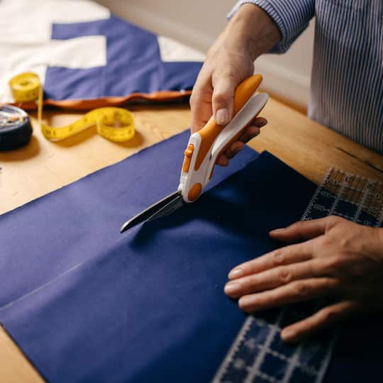 Fiskars® RazorEdge Easy Action™ Fabric Shears for Tabletop Cutting, 8"